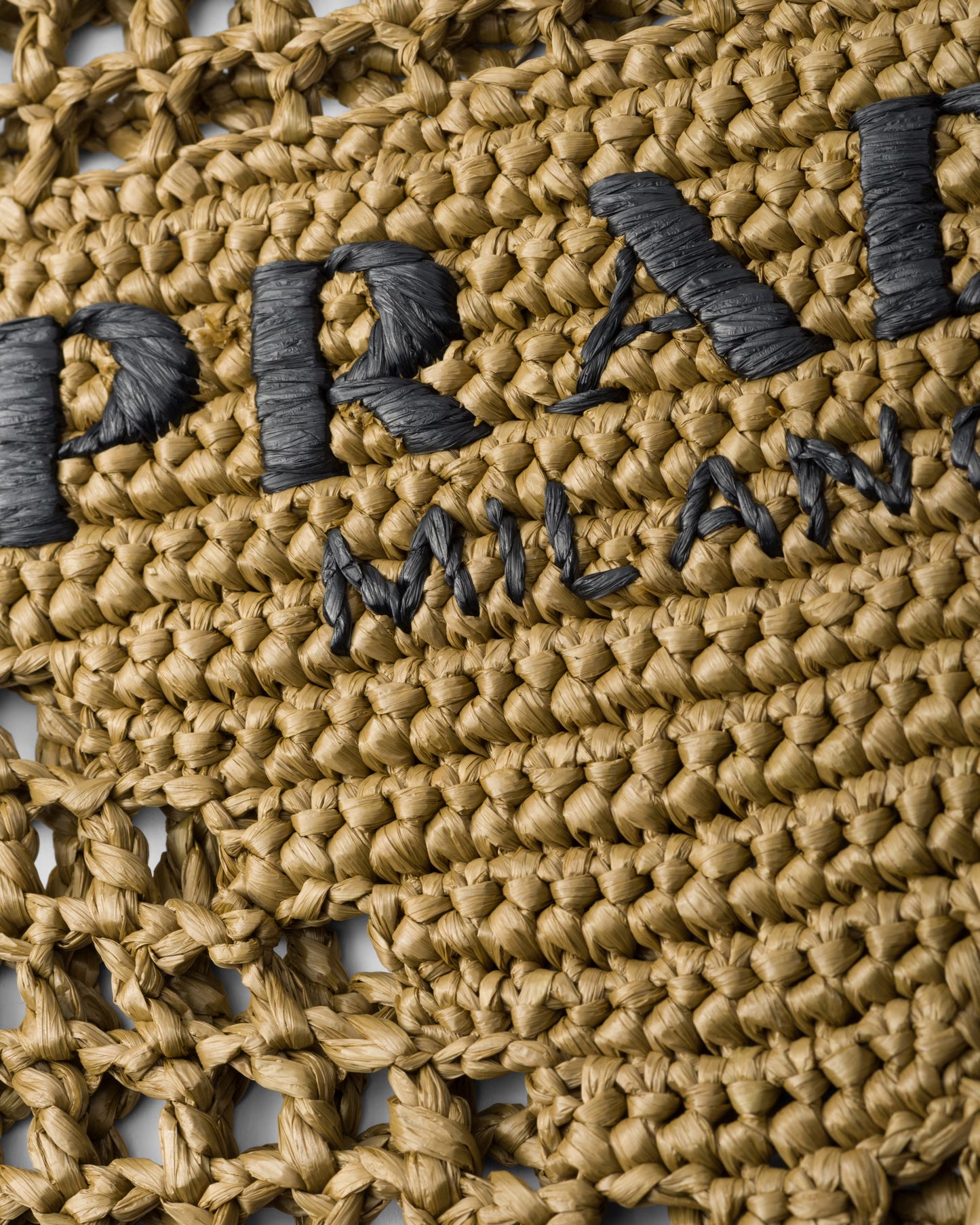P Crochet Tote Bag