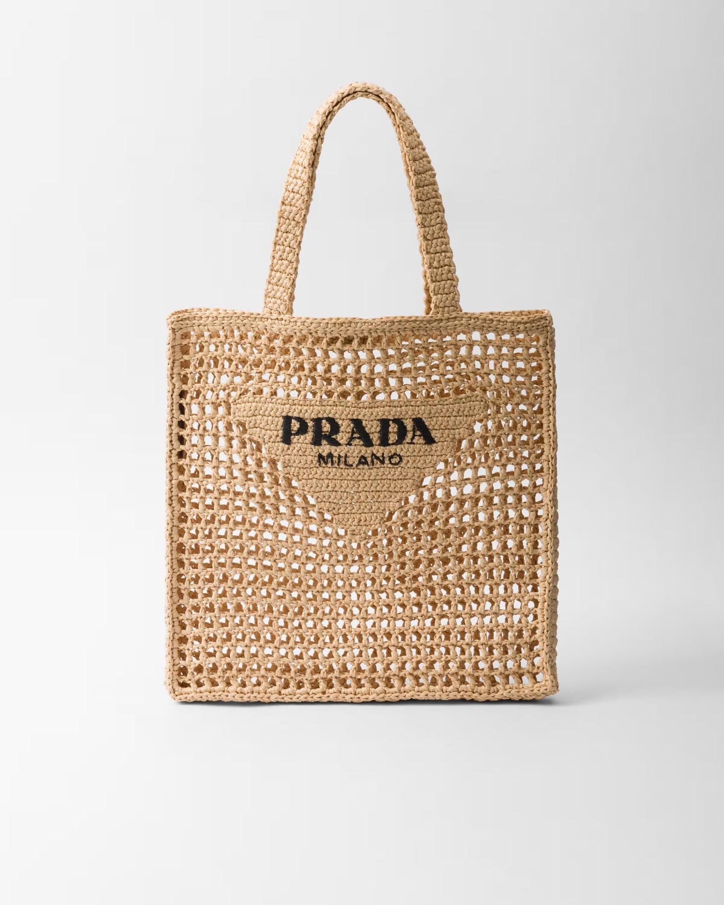 P Crochet Tote Bag