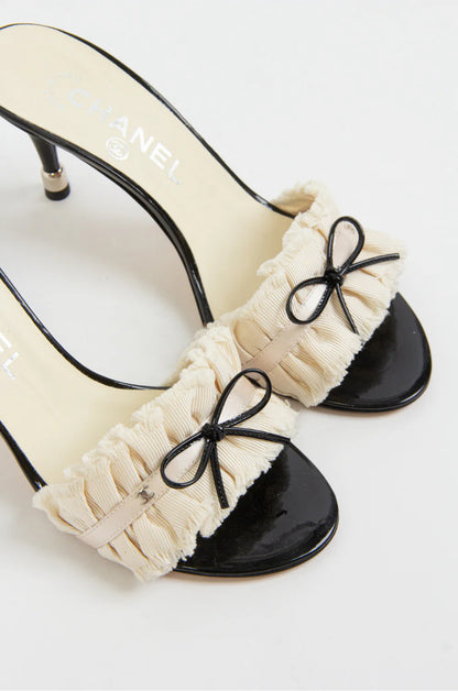Flower Bow Heels