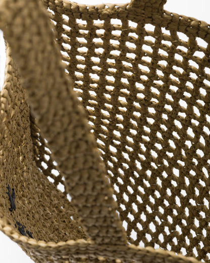 P Crochet Tote Bag